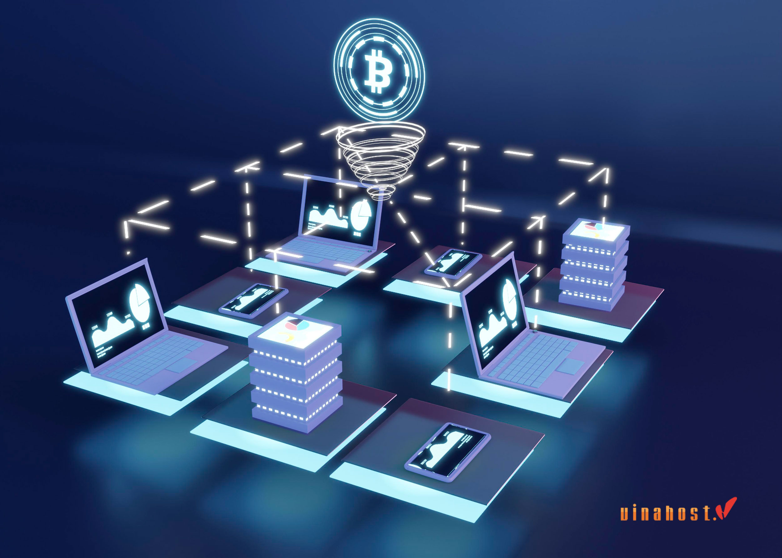 dao coin bang vps