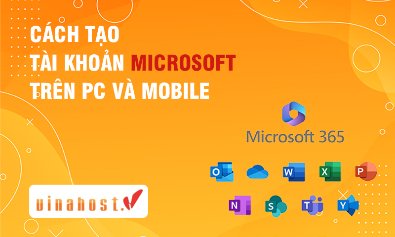 tạo tài khoản Microsoft